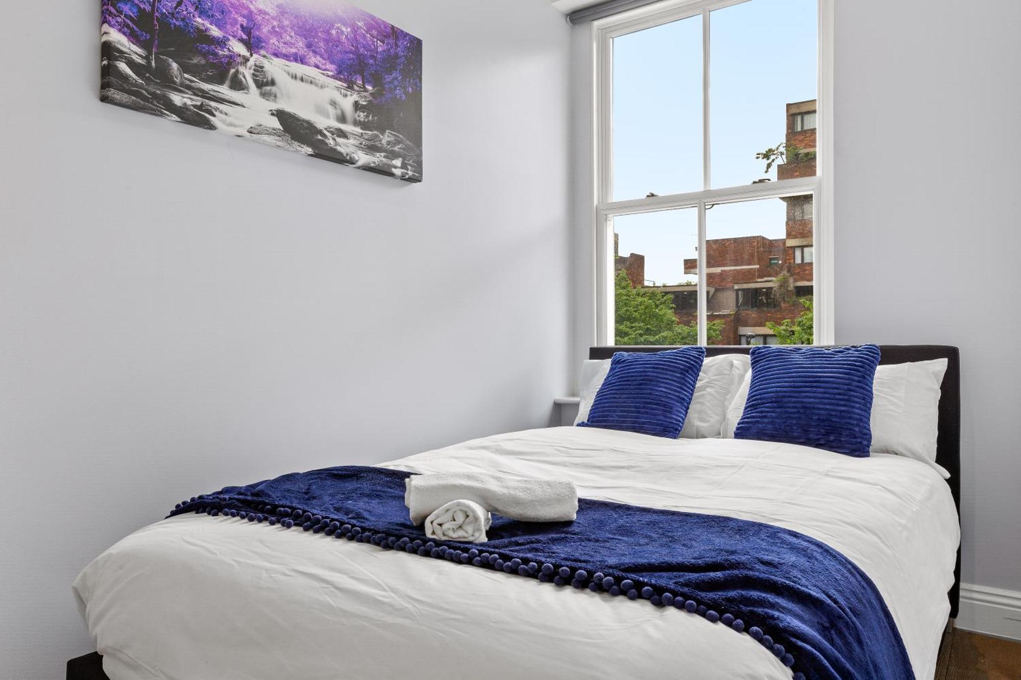 לונדון Stylish 2 Bedroom Apartment In Westminster Sleeps 5 With Ac מראה חיצוני תמונה